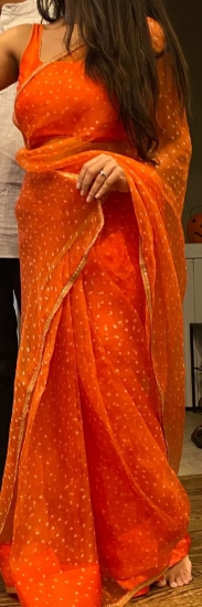 Punarviauthentic Preloved Sustainableclassy Branded Kankatala Organza Saree