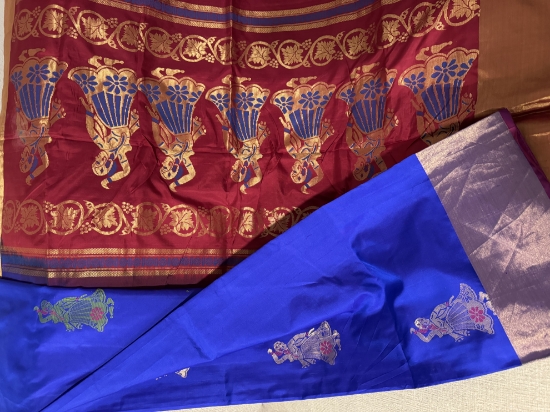 Punarviauthentic Preloved Sustainablepure Uppada Pattu Saree