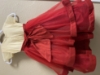 Picture of Red and cream long frock