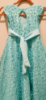 Picture of Girls pearl long frock with embroidery work all over and pearls - Age 7-10