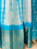 Picture of Brand New Sky Blue Silk Lehenga with Duppatta