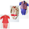 Picture of 3 Toddler boy kurta sets, 6 months to 1.5 years