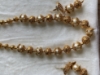 Picture of Gold Nakshi Balls and perl chain with earrings