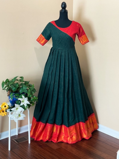 Picture of Handloom long frock