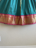 Picture of Pink and green kanchi pattu langa