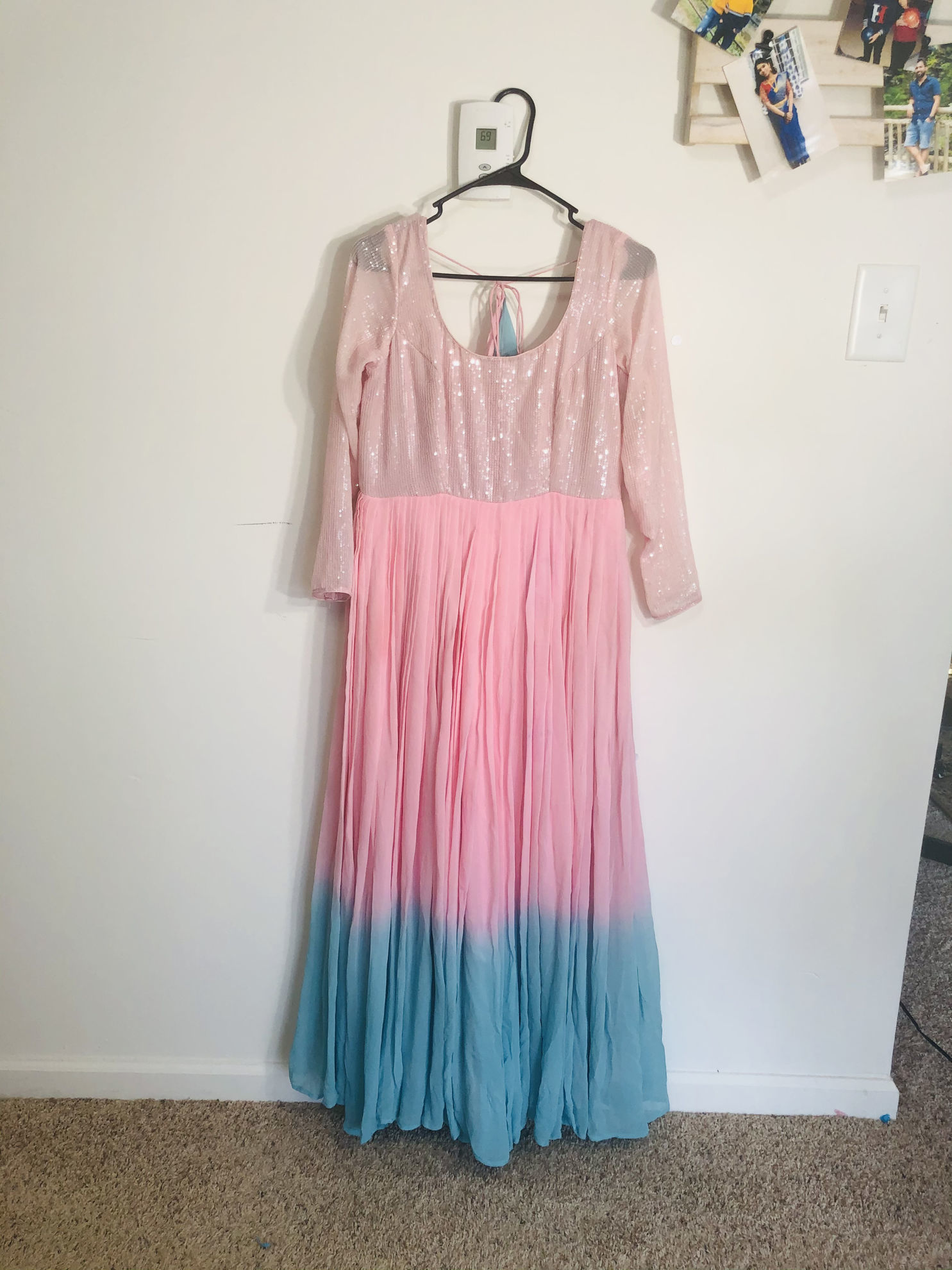 punarviauthentic-preloved-sustainablepure-georgette-customised-long-frock