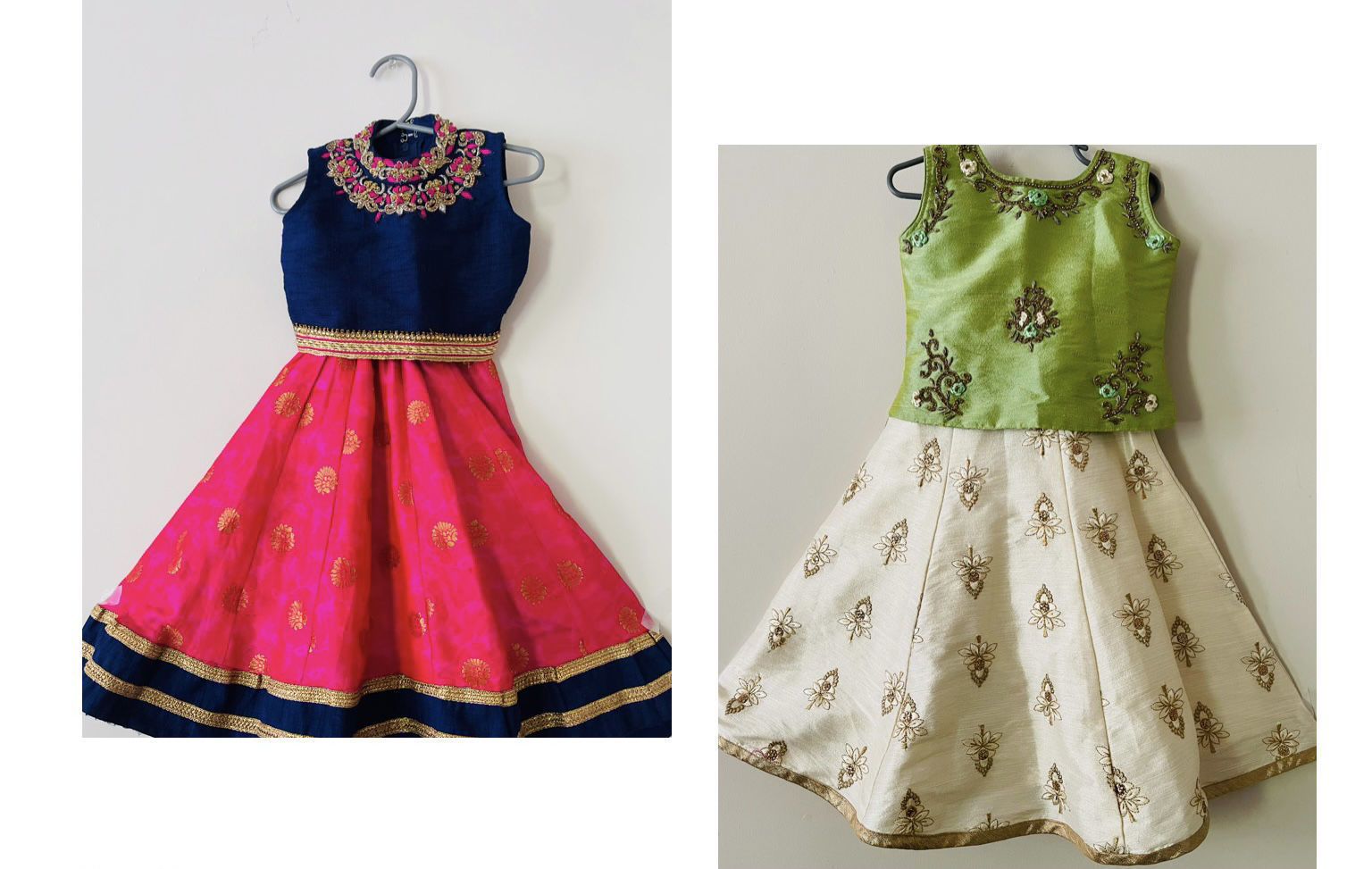 small baby lehenga blouse designs