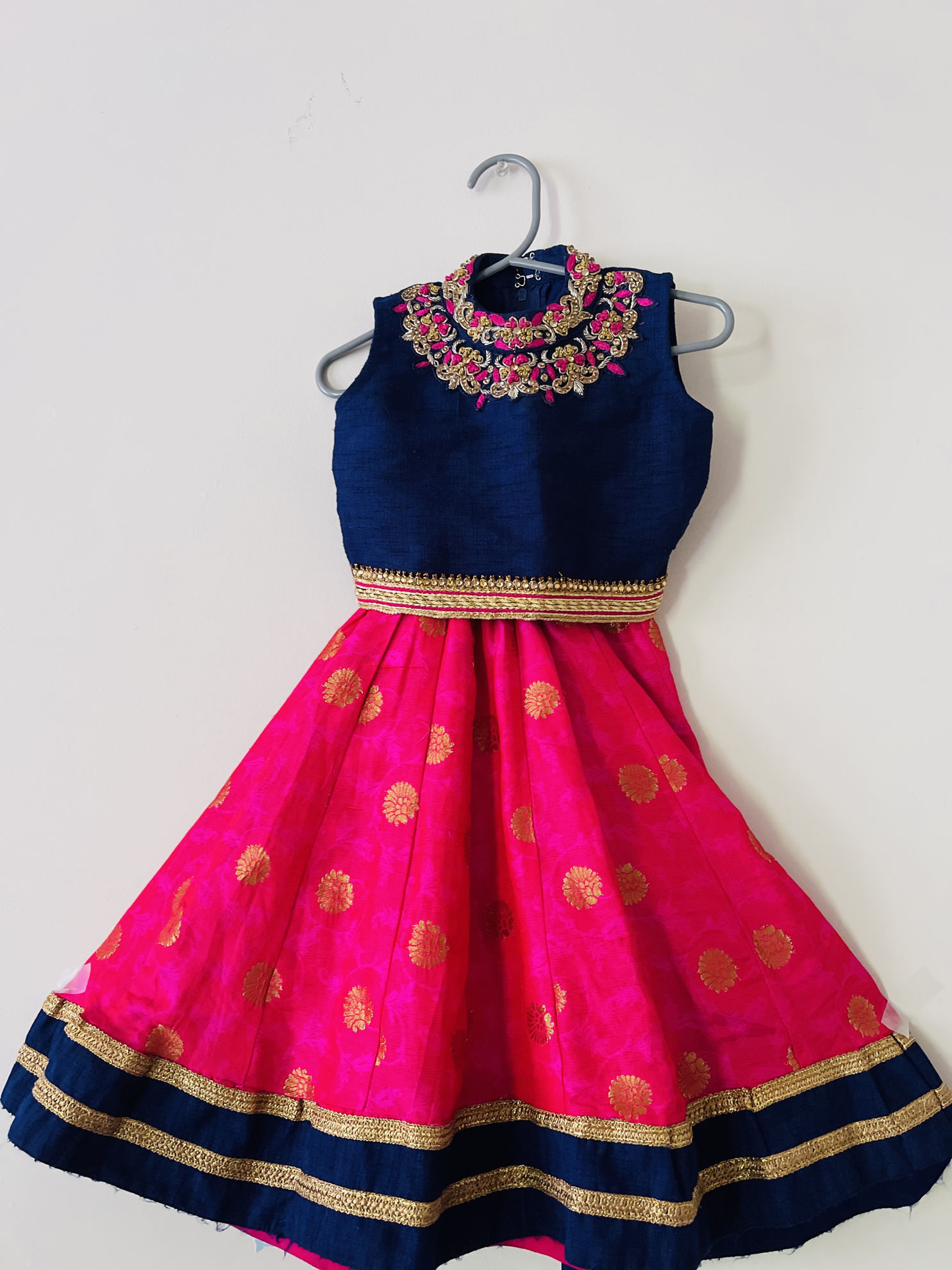 3 years baby lehenga blouse