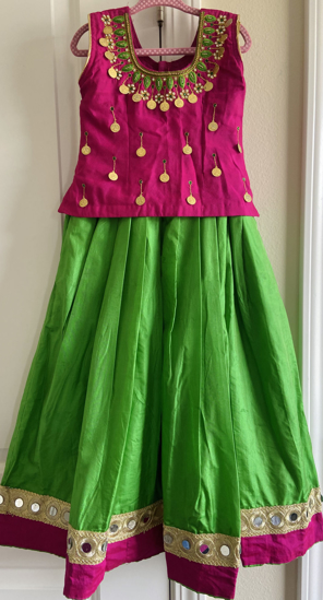 PunarviAuthentic|PreLoved|Sustainable4-5 year old beautiful lehenga