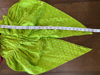 Picture of Green and red - top and chudi model pant 3- 4 years