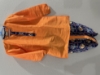 Picture of Beautiful orange and blue Kurta dhoti for 5-6Y