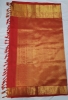 Picture of Kalamkari saree with kanchi border