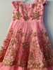 Picture of Organza hand embroidered designer frock 2-2.5Y