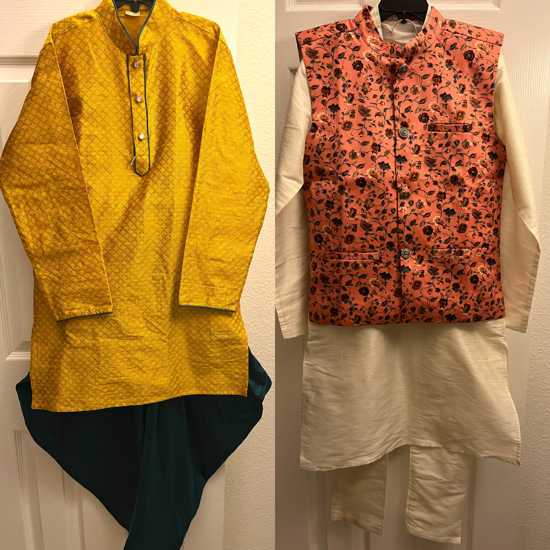 Picture of set of 2 kurta sets 9Y