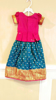 Picture of Pure kanchi pattu langa with maggam work on pink peplum style blouse 3T