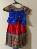 Picture of pythani Lehanga with maggam blouse 1-1.5Y