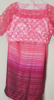 Picture of pink dual shade saree
