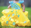 Picture of Twirled flower frock 1-2Y