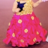 Picture of customised rani pink gown 1-2Y