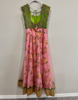 Picture of Floral anarkali with heavy maggam work yoke