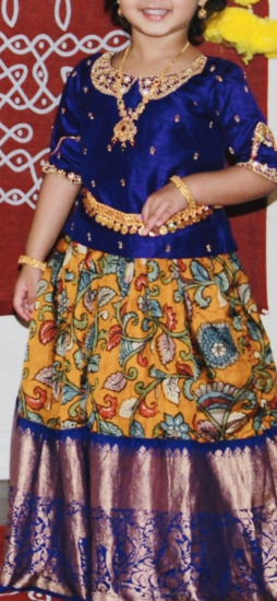 Picture of Kalamkari lehenga 2-4Y