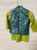 Picture of Kurta with fish printed jacket 4-5Y