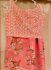 Picture of Pink Georgette Saree with designer Blouse