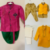 Picture of 3 Kurta Dhoti sets 2-3y