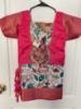 Picture of Beautiful New Kalamkari Soft Silk Pattu Saree with Kanchi Border