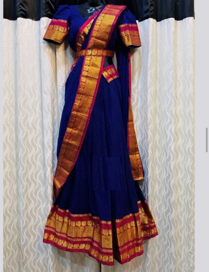 Picture of Brand New Narayanpet silk Half saree