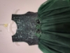 Picture of Party dark green 3 layer net frock 2-4y