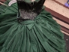 Picture of Party dark green 3 layer net frock 2-4y