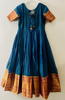 Picture of New Soft Pure Narayanapet Long Dress with pichwai printed Dupatta ( customised )