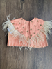 Picture of Designer Feather croptop and skirt 1-2yrs