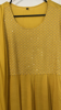 Picture of Yellow long kurti with dupatta
