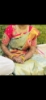 Picture of pastel green pattu saree