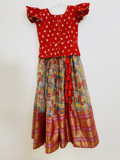 PunarviAuthentic|PreLoved|SustainableBrand new kalankari print with ...