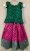 Picture of Combo of  Paithani&Benaras langa blouse for 4-5Y