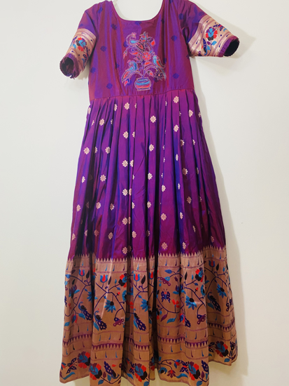 PunarviAuthentic|PreLoved|SustainablePaithani long frock