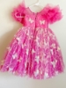 Picture of Butterfly frock for 1year baby