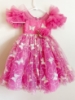 Picture of Butterfly frock for 1year baby