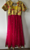 Picture of Pink & yellow long frock