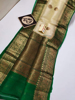 Picture of Beautiful green fancy saree