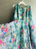 Picture of Girls pastel organza long frock with overcoat 4-6Y