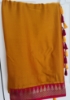 Picture of Chiffon saree with designer brocade blouse
