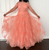 Picture of Peach party gown