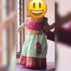 Picture of Baby pattu Langa and Baby Pattu Frock for 6M- 1.5 Years