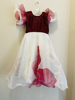 Picture of Banaras peplum top with langa & organza floral dress 2y
