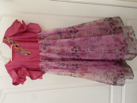 Picture of Organza Long frock 7-8y