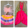 Picture of Set of 2 dress with pink hair band : 3T